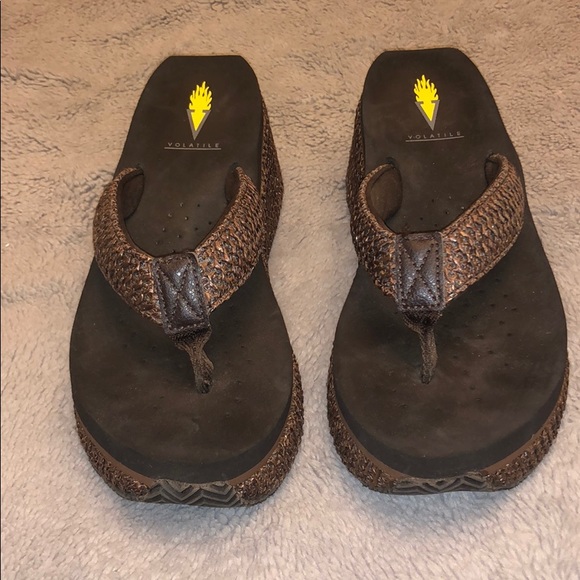 Volatile Shoes - Volatile Platform Sandals-Offer/Bundle to Save